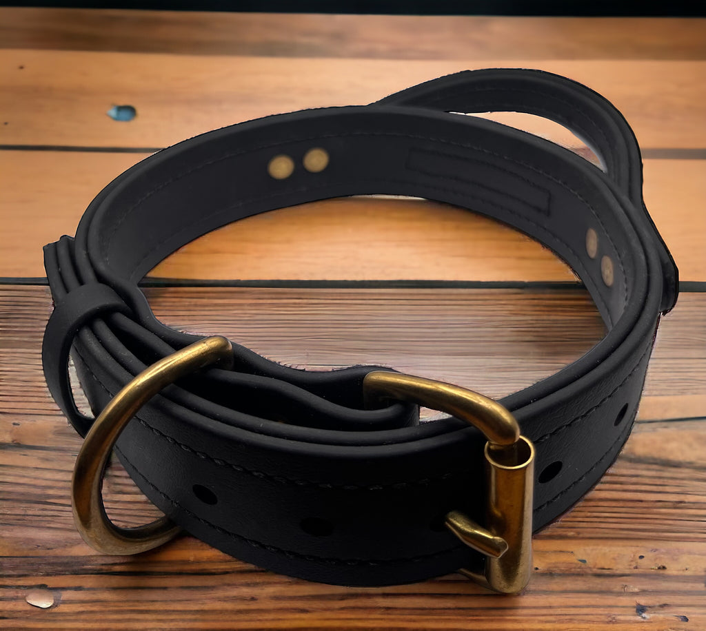 Working Dog Collar - Biothane Dog Collar with Handle